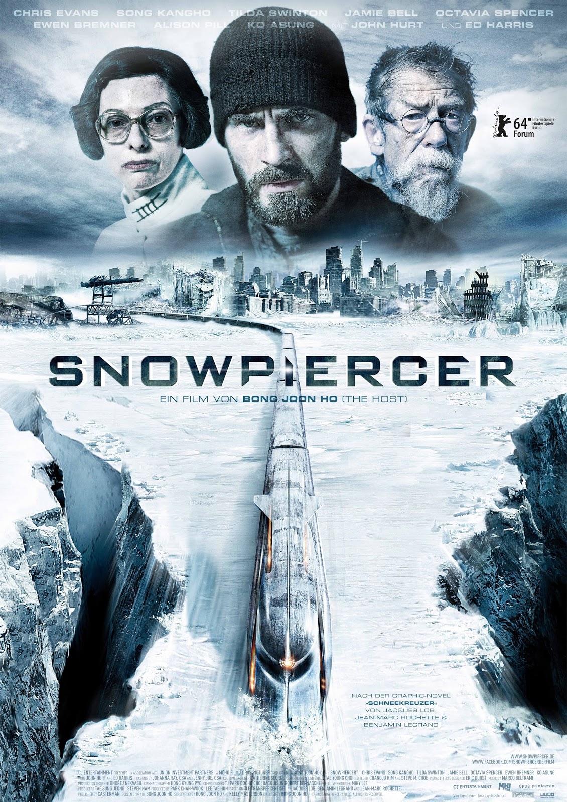 Movie poster for Snowpiercer