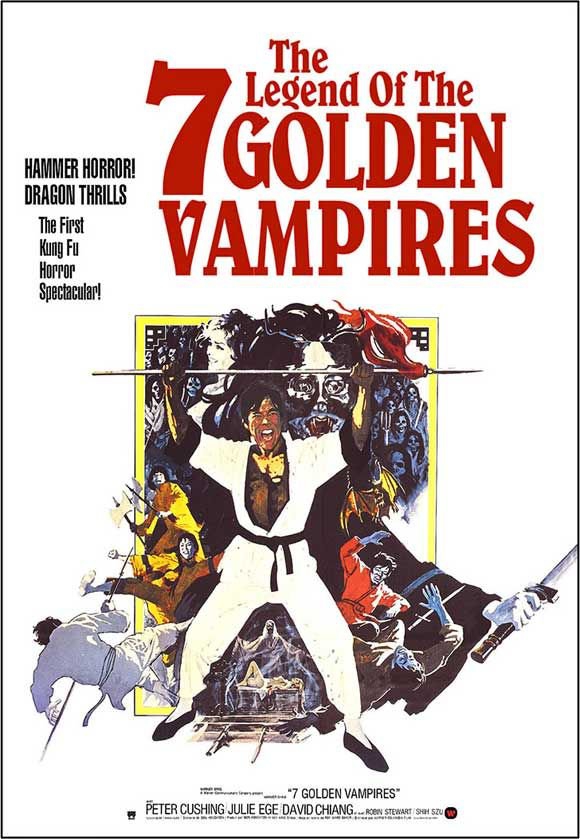 Movie poster for The Legend of the 7 Golden Vampires