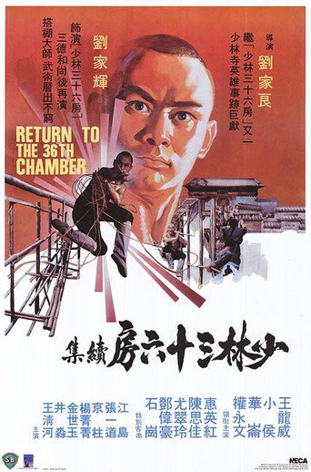 Movie poster for Return To 36th Chamber of Shaolin